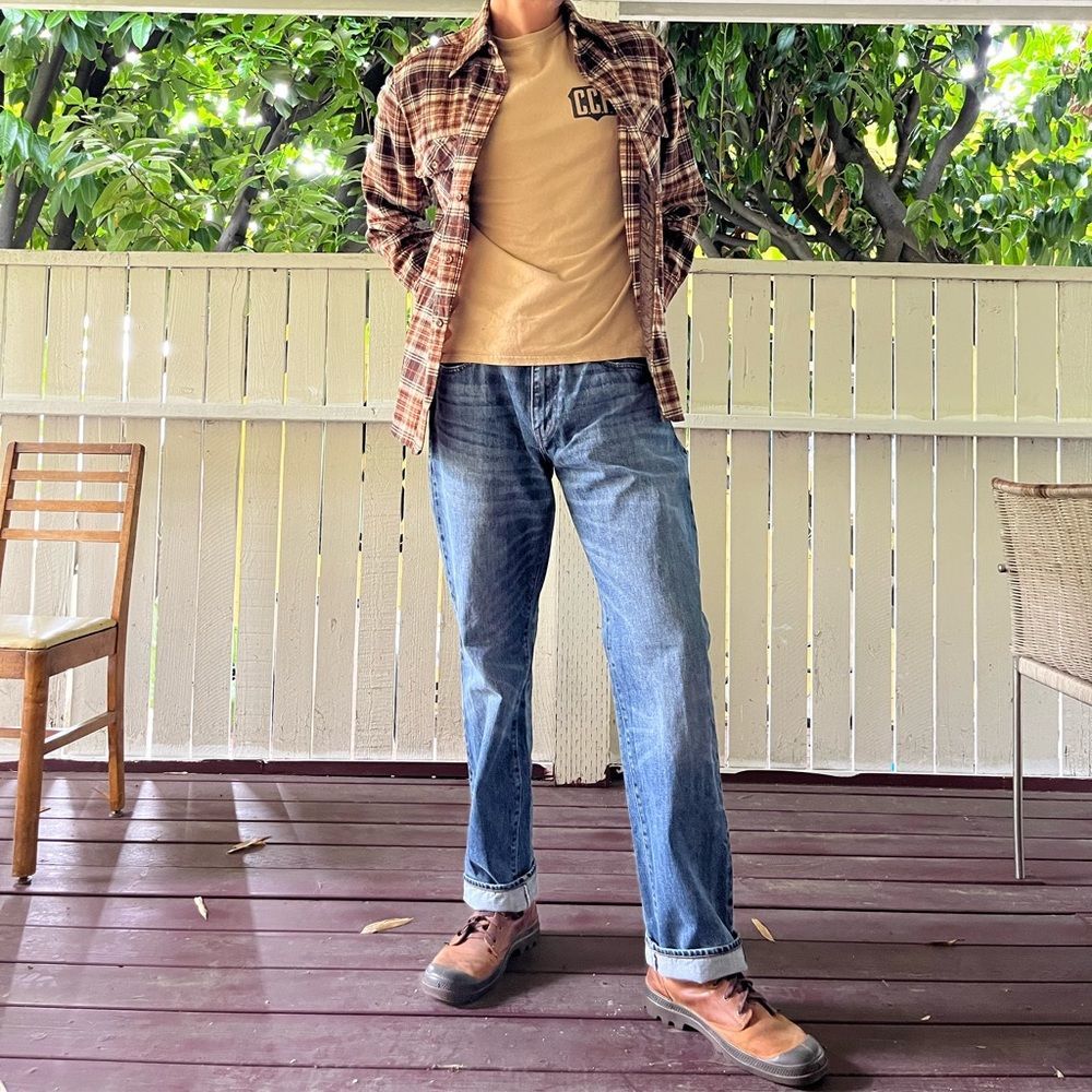 J. Crew Japanese Kaihara Denim 1040 Jeans (36 x 34)